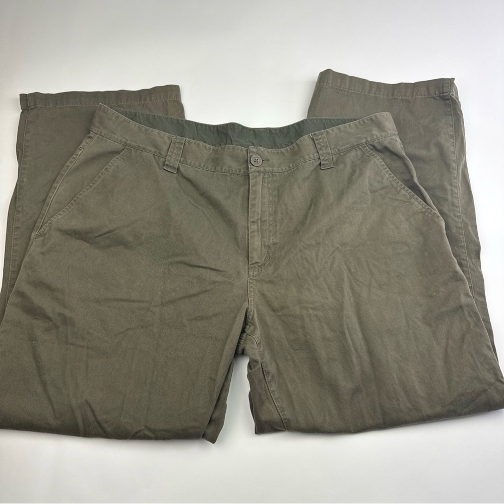 The North Face Utility Work Pants Tan Brown Canvas Men’s 40 Short